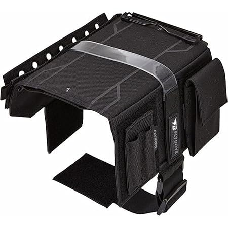 Reversible Kneeboard with Clipboard - Black