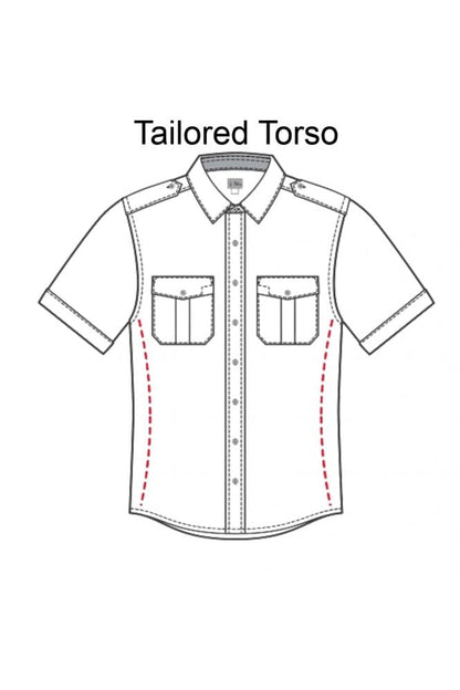 A Cut Above Men's Fitted Pilot Shirts